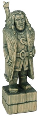 Дерев'яна статуетка ручної роботи гном Торін Дубощит з к/ф Хоббіт NA7002-2 фото