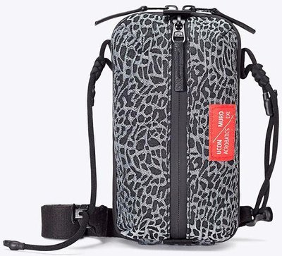 Небольшая текстильная сумка с ремнем через плечо Ucon Mateo Bag Black Safari серая 489118568820 black safari фото