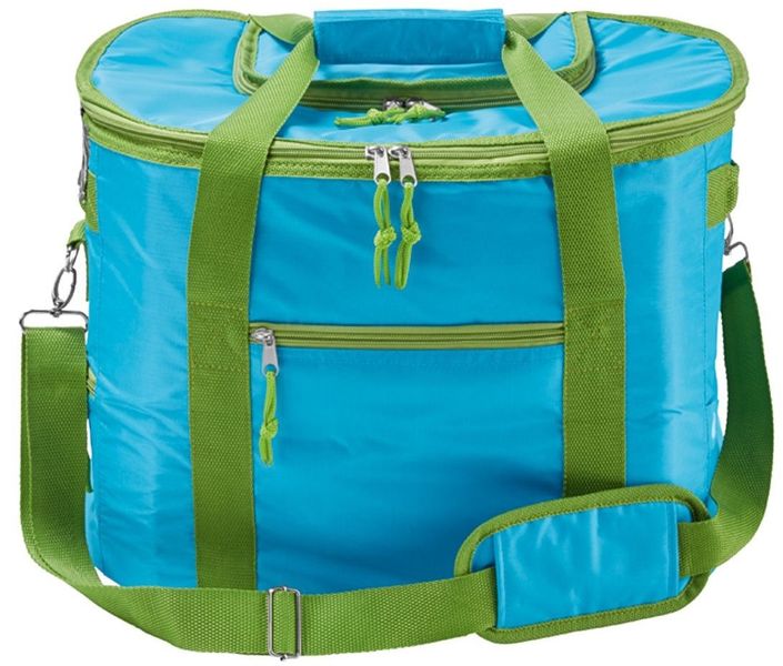 Сумка холодильник, велика термосумка Crivit Cool Bag 35L блакитна IAN331813 blue фото